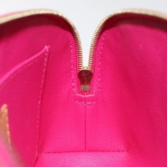 LOUIS VUITTON Vernis Ikat Flower Pochette Cosmetic Pink - Picture 13 of 15